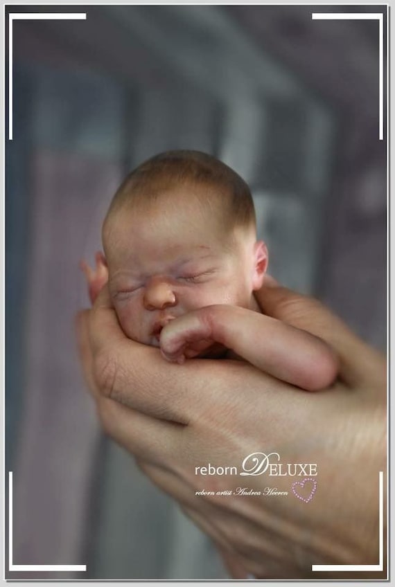 Mini Bebe Reborn Kit Wee Patience 9 Inches Reborn Baby Etsy Denmark