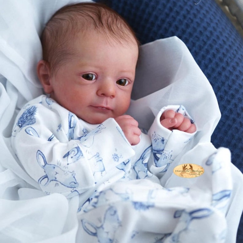 Reborn Kit Felicia 19 Inch Reborn Baby Vinyl Doll Kit Etsy Australia