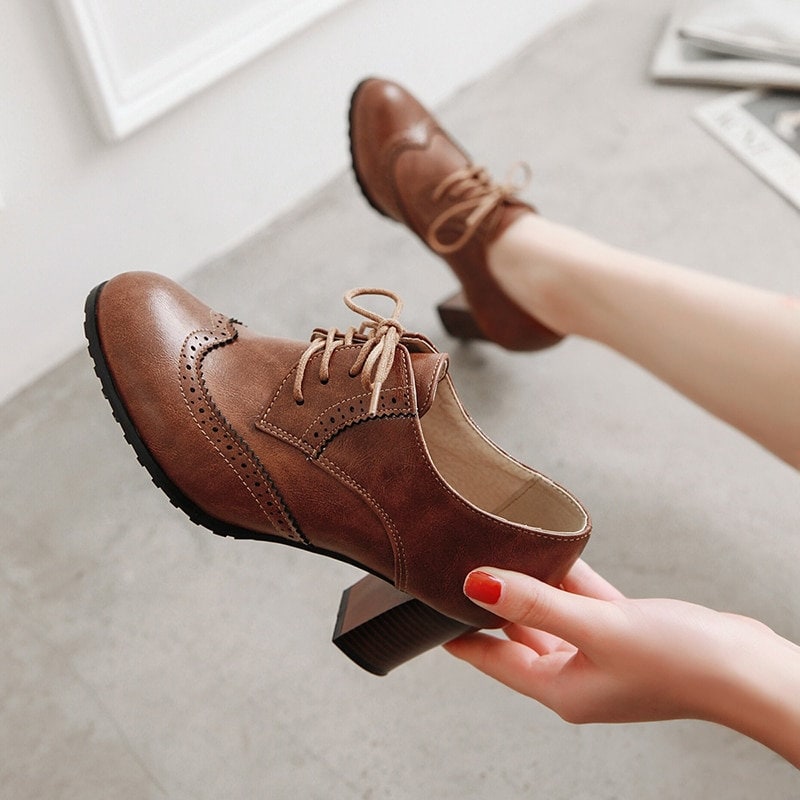 Oxford Ankle Boots - Etsy