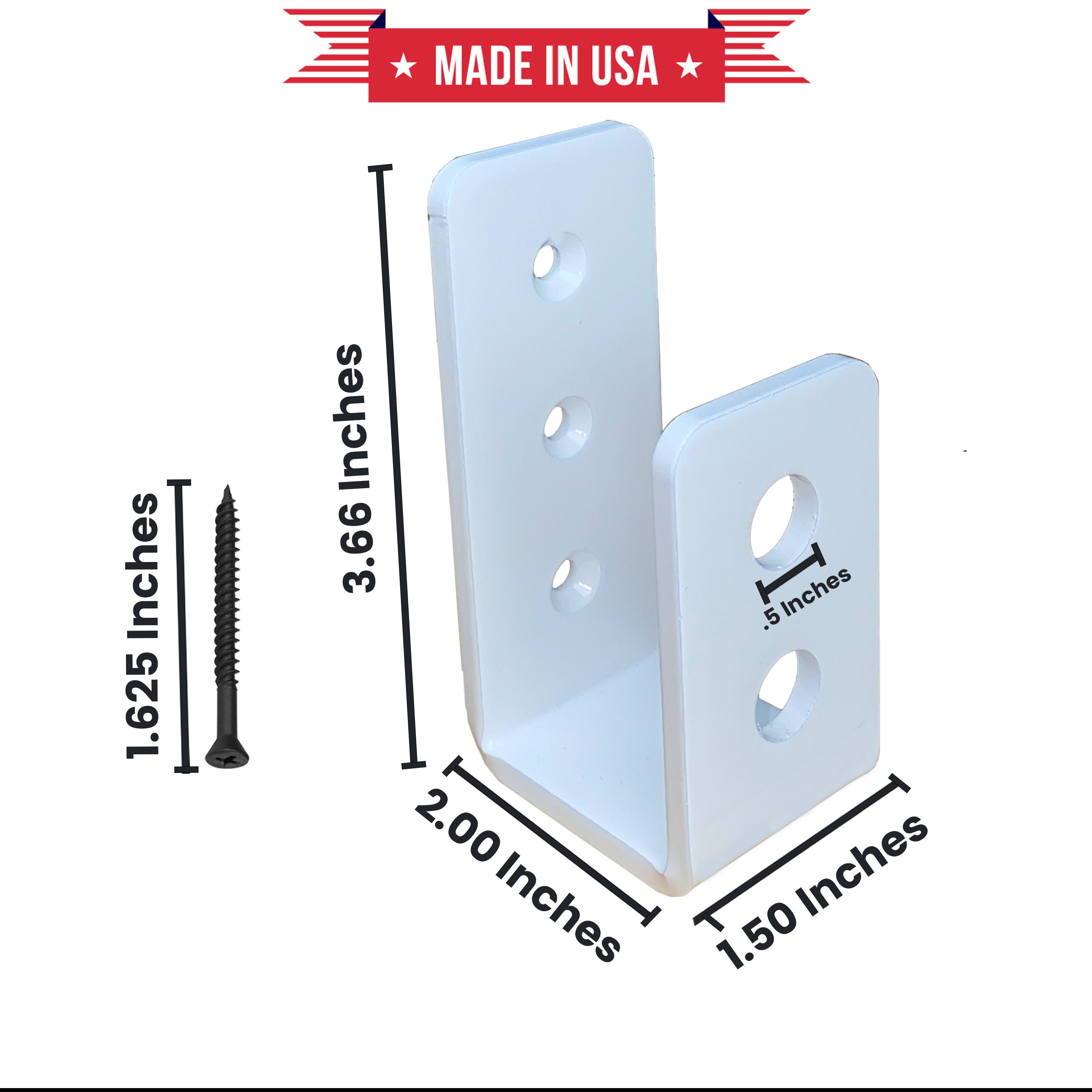 PCS Industries 2x4 Door Barricade Brackets 2 pcs Secure Your Etsy