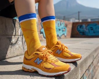 Calcetines de fútbol Tigres UANL, regalo de aficionado al fútbol de Monterrey, ropa de la Universidad Nuevo León, equipo de inspiración retro de los Auriazules, Copa Mundial 2026