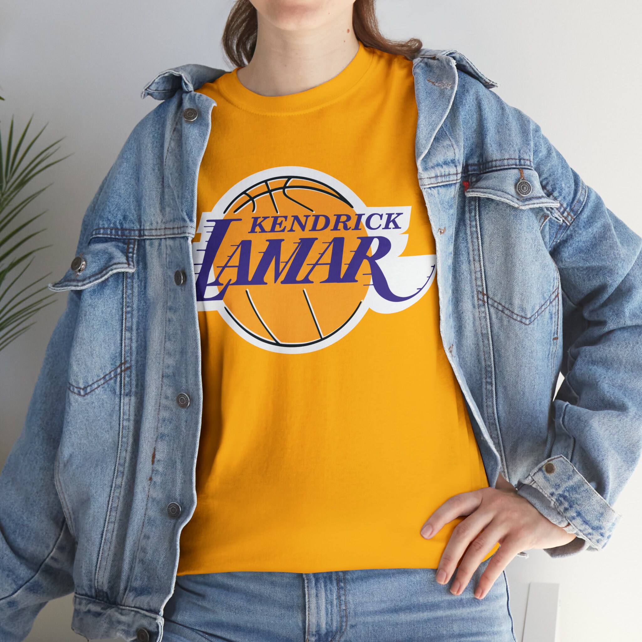 Kendrick Lamar X Lakers T shirt Show Your Love for Kendrick Lamar and the Lakers the Perfect Gift for Any Fan of Hip Hop and Basketball Etsy