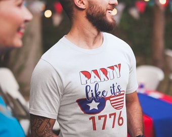 Details about Party Like It's 1776 Unique Independence Day Sweatshirt Unisex Details about Party Like It's 1776 Unique Independence Day Sweatshirt Unisex