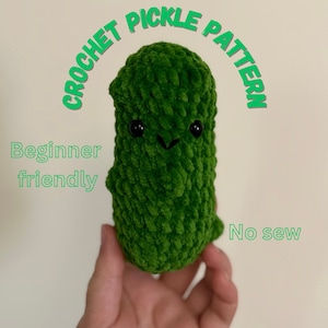 Crochet pickle pattern