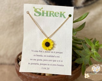 Shrek Flower Necklace 2024 www.alhudapk