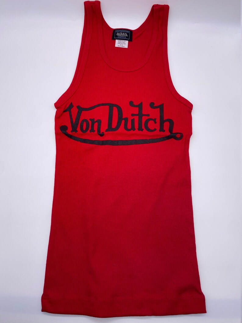von dutch tank top pink