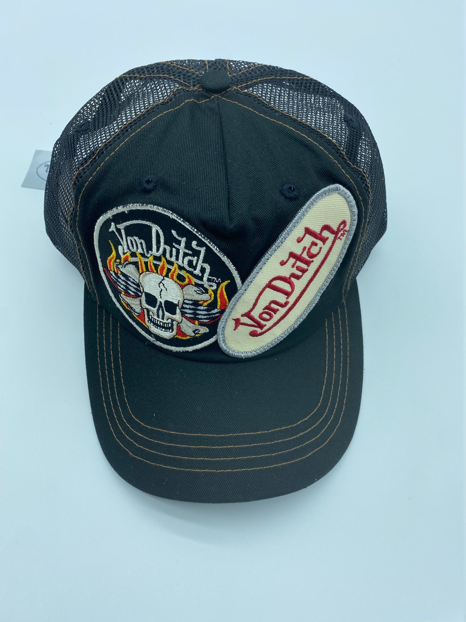 Von Dutch Originals 2 Patch Truckers Hat Snapback NEW WITH | Etsy