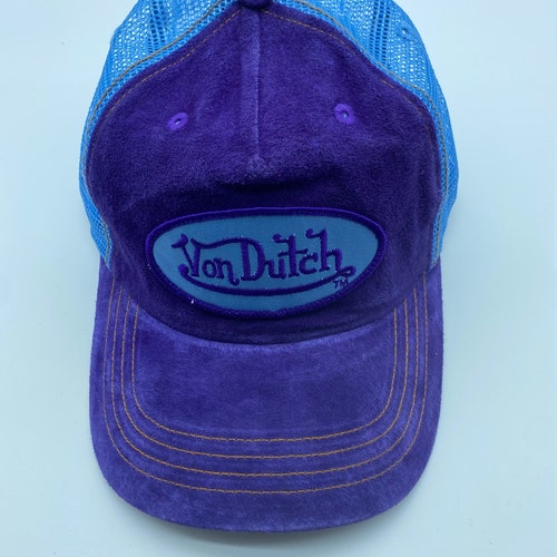 Von Dutch Original Suede Trucker Hat 