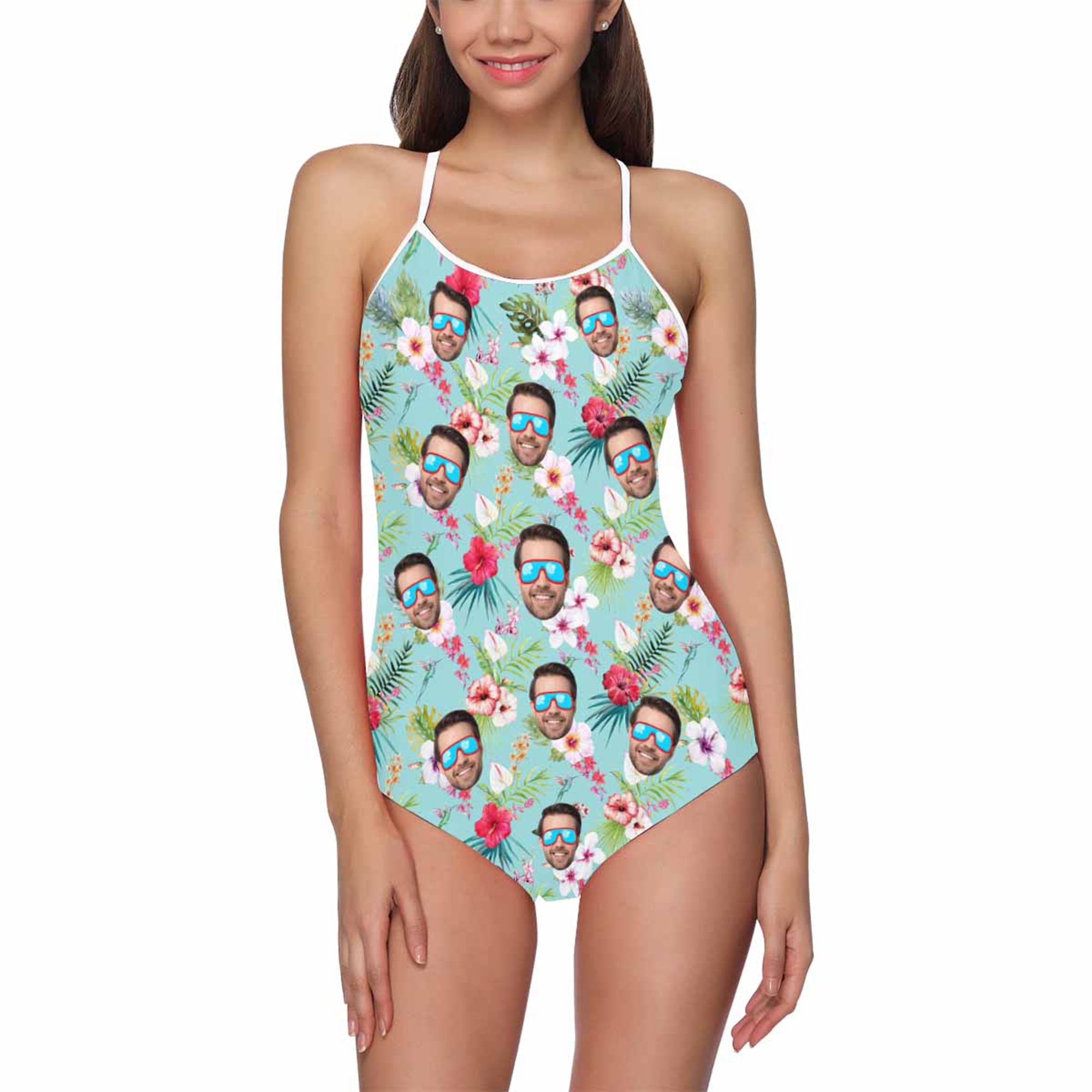 Personalized Couple Swimsuit Face Personalized Face Swimsuit Etsy
