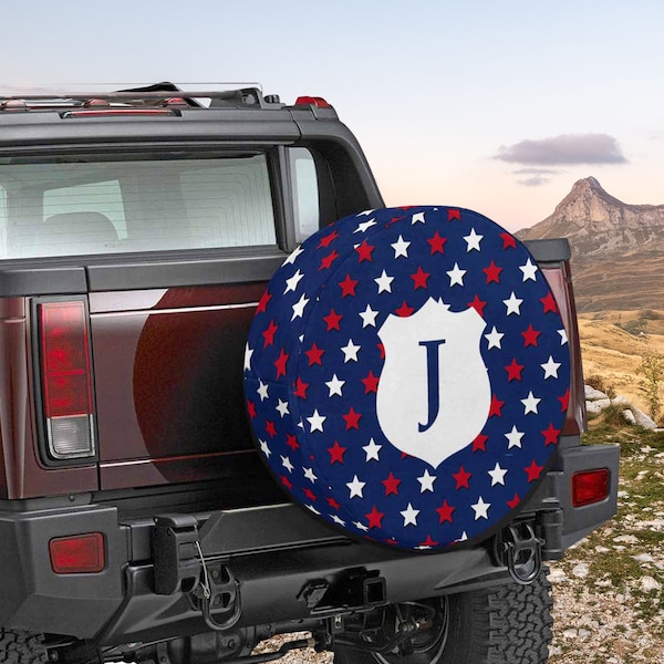 Jeep Tire Cover American Flag Etsy