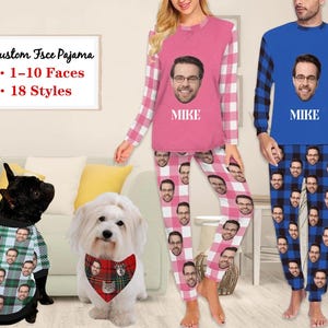Custom Photo Pajama Set: Personalized Family Matching Pajamas
