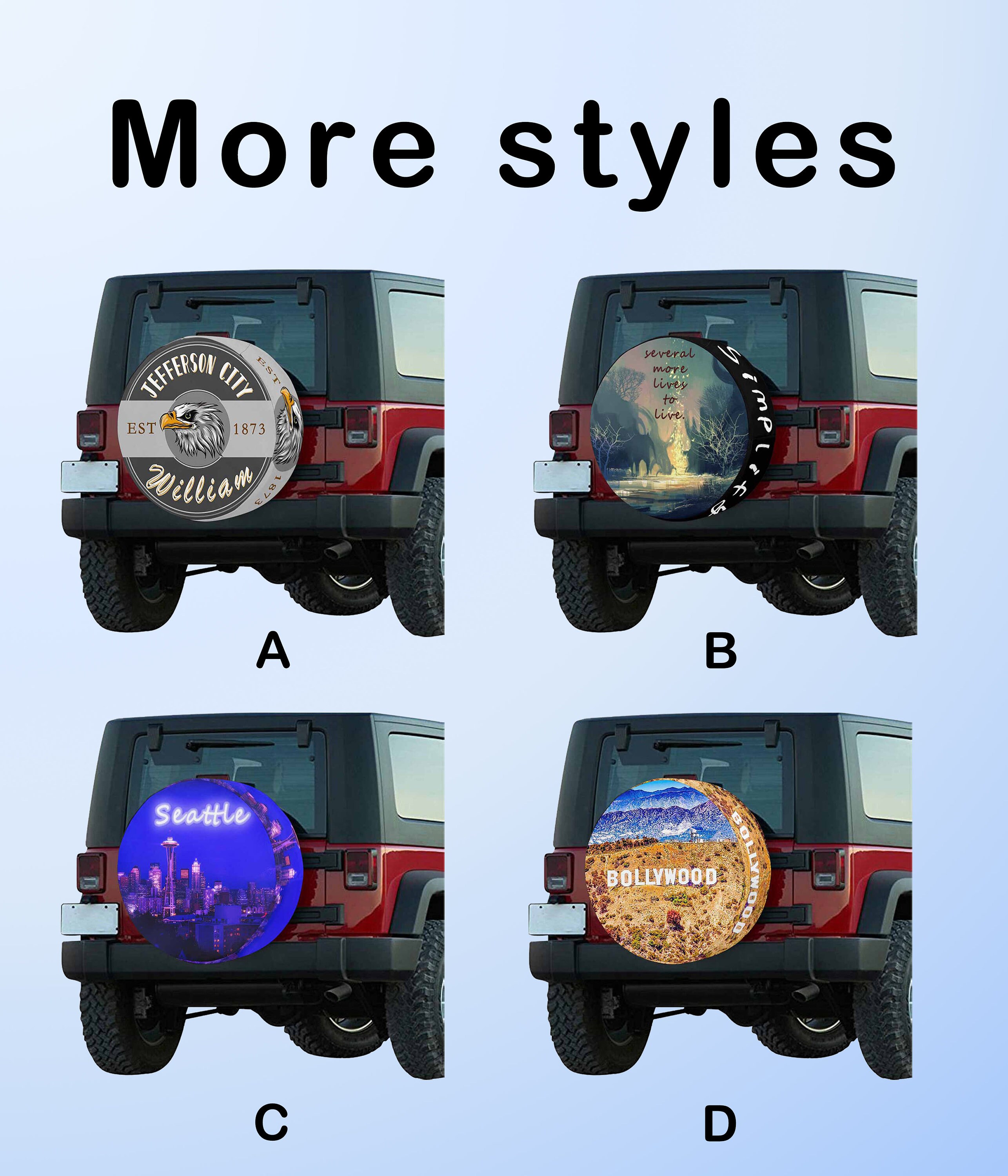 Personalised Wheel Cover In Car Spare Wheel Covers For Sale | UK