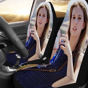 Photo Image Custom Car Seat Covers, Personalized Car Seat Covers, Seat Protectors For jeep, Decor for SUV, Gift for husband, Gift for him