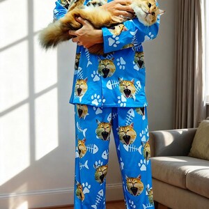 Custom Face Pajamas: Personalized Family Matching Pajamas bild 12
