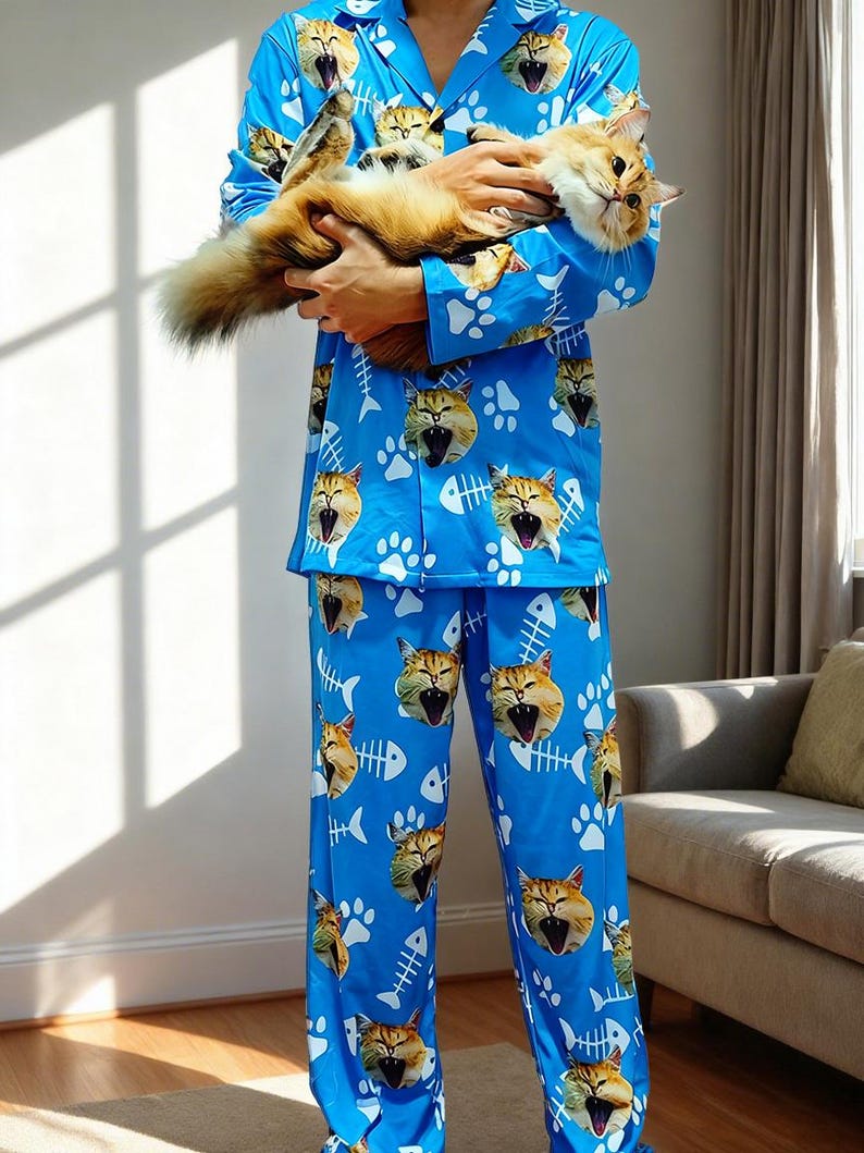 Custom Face Pajamas: Personalized Family Matching Pajamas bild 12