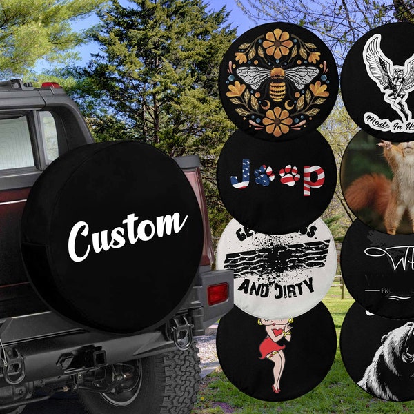 Custom Tire Cover Etsy