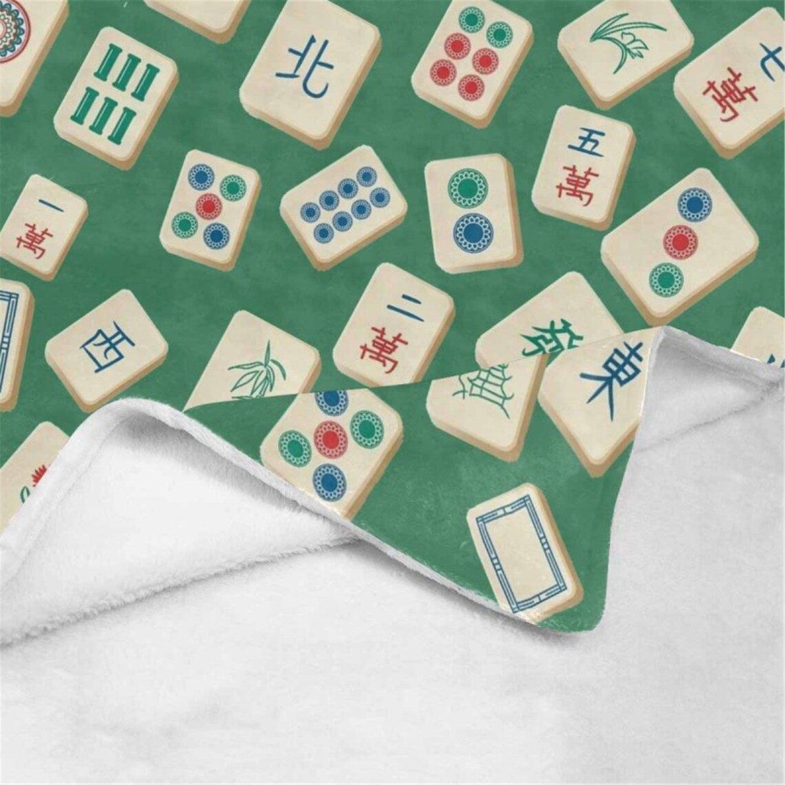 Funny Mahjong Blanket/creative blankets/unique blankets Etsy