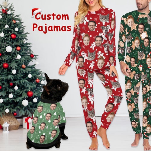 Custom Christmas Pajama Pants Family Christmas Pajamas - Etsy