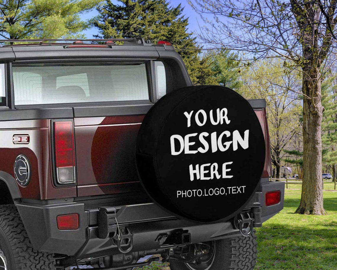 Custom Your Design Spare Tire Cover Personalized Spare Tire Etsy