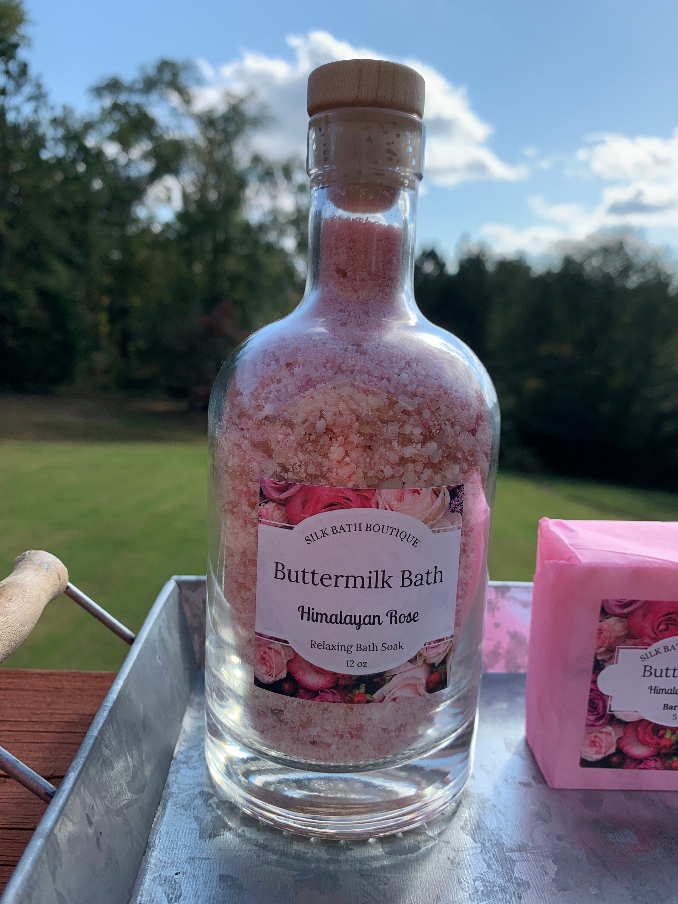 BUTTERMILK BATH SET Buttermilk Bath Soak Buttermilk Etsy