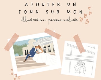 Ajouter un fond sur illustration