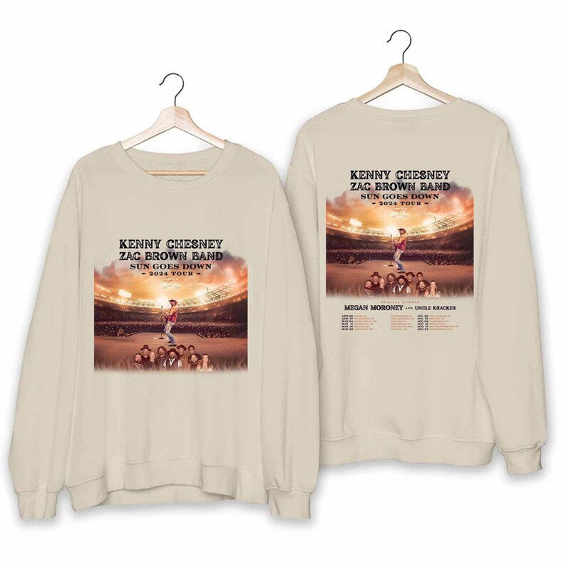 Kenny Chesney Shirt, Sun Goes Down 2024 Tour Shirt, Country Music Tour