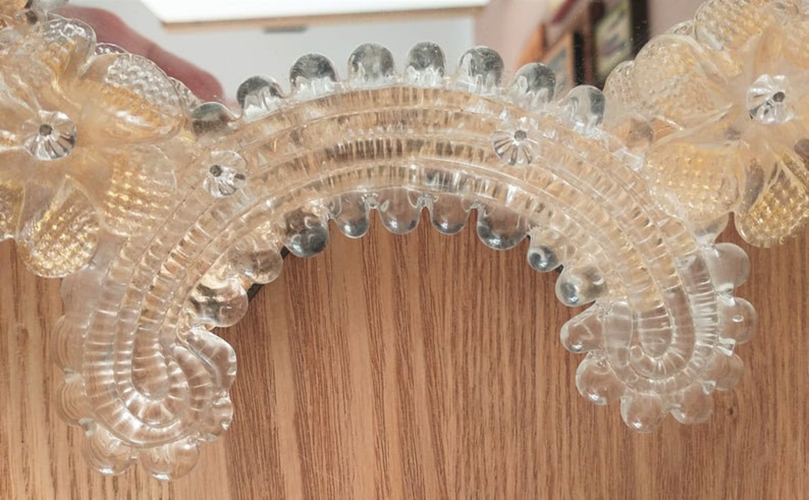 Vintage MURANO Glass MIRROR 1960s Etsy