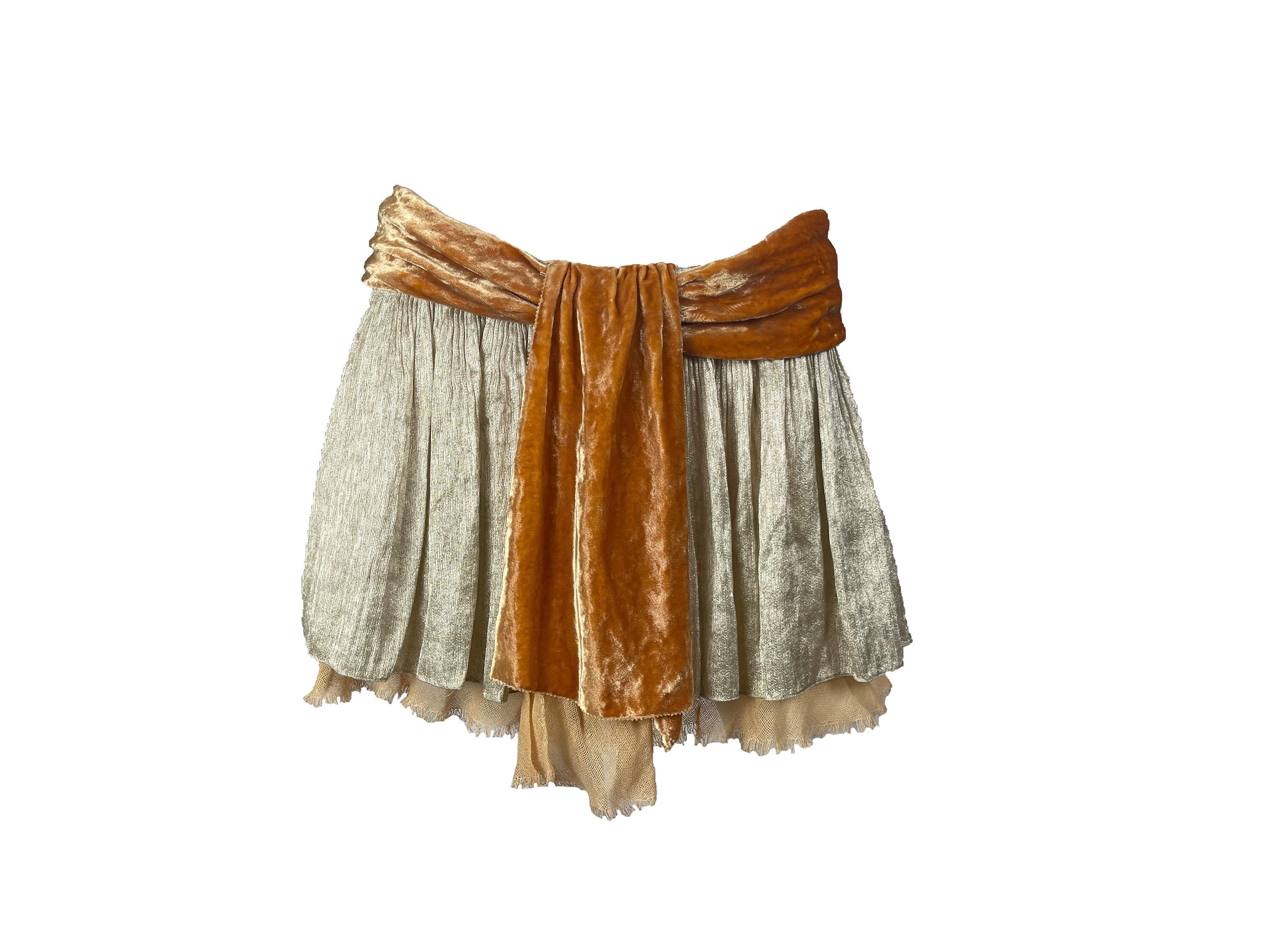 Products by Louis Vuitton: Monogram Relief Flounce Wrap Skirt in