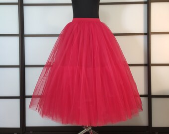 Petticoat aus zwei Arten Tüll, Plus Size Petticoat, Lolita Petticoat, Petticoat Frauen, Brautpetticoat, Hochzeitspetticoat