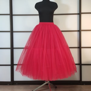 Petticoat from two types of tulle, Plus size petticoat, Lolita petticoat, Petticoat women, Bridal petticoat, Wedding petticoat