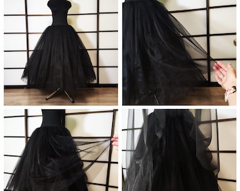 Petticoat aus zwei Arten Tüll, Plus Size Petticoat, Lolita Petticoat, Petticoat Frauen, Brautpetticoat, Hochzeitspetticoat