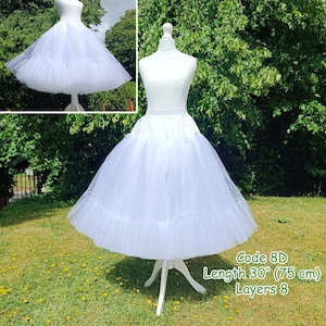 Handmade tulle petticoat, Many size options, Tulle petticoat, Petticoat for wedding dress,Petticoat plus size, Petticoat handmade,Underwear