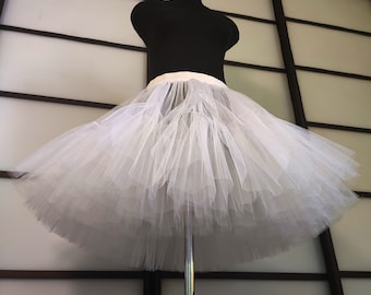 Beautiful Petticoat, Different colors tulle petticoat, Plus size petticoat, Pin-Up Rockabilly petticoat, Ruffled petticoat Wedding petticoat