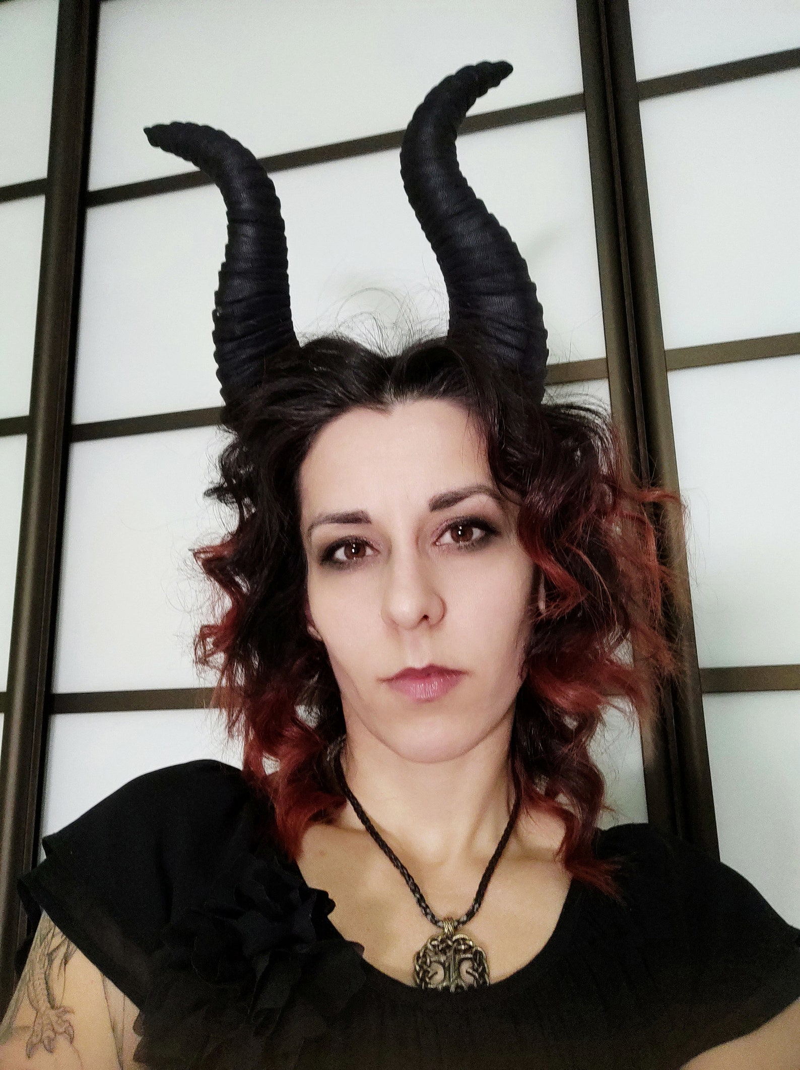 Devil horns Demon horns Dragon horn Horns cosplay Etsy