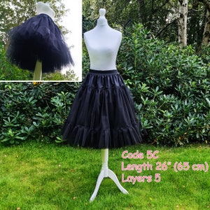 Jupon en tulle fait main, Plusieurs options de taille, Jupon en tulle, Jupon pour robe de mariée, Jupon grande taille, Jupon fait main, Sous-vêtements image 5