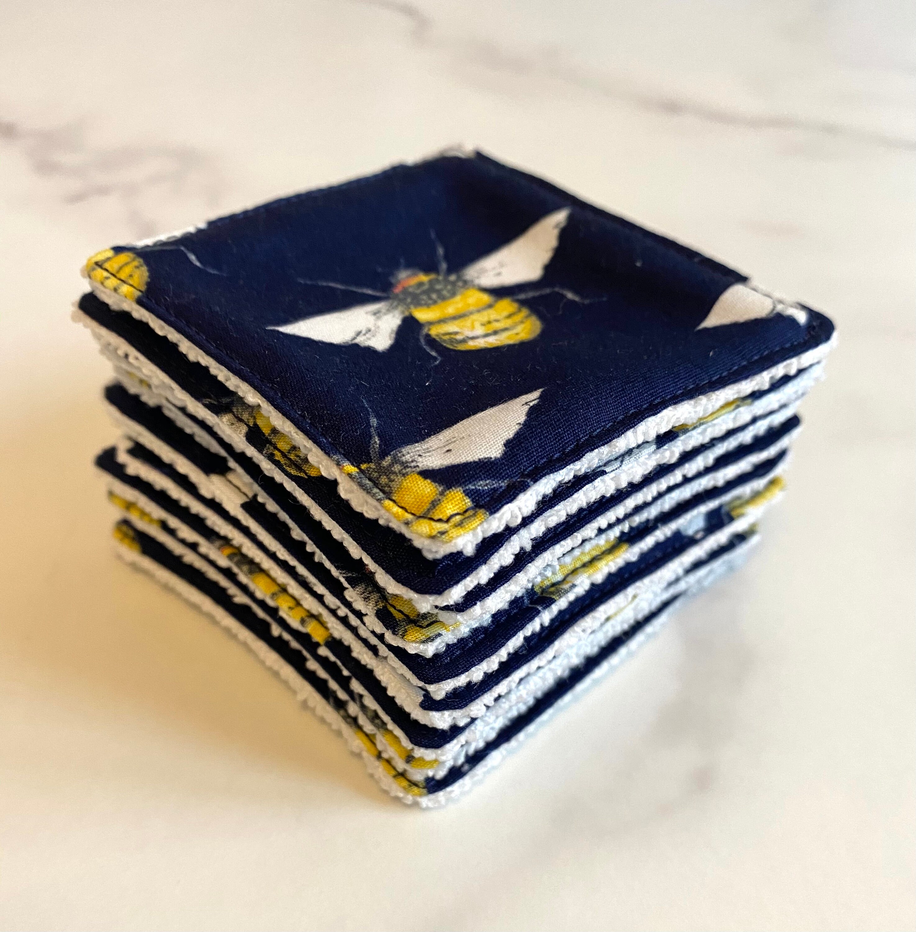 10 reusable face wipes Ecofriendly facial cleansing pads Etsy