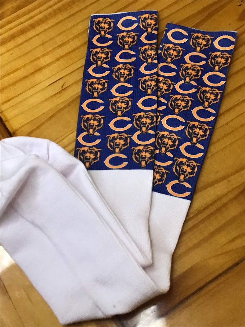 Chicago bears game day socks