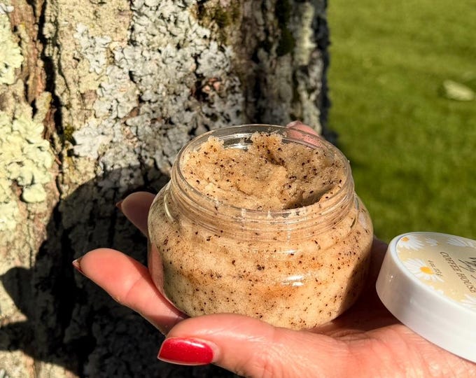Sugar Body Scrub,natural exfoliating,handmade,luxurious body scrub