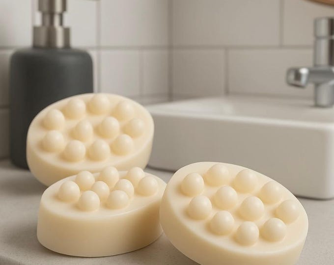 Tallow  glow bar soap, grass fed,luxurious farm made moisturizing bar for face and body