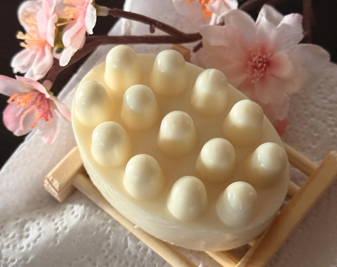 Goat milk soap, message bar,handmade, gift for him.gift for her,moisturizing bar,scented,creamy