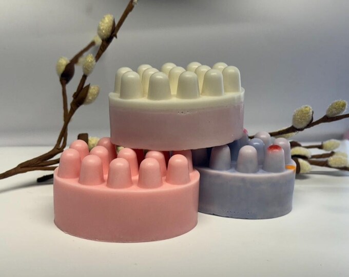 Goat milk soap, message bar,handmade, gift for him.gift for her,moisturizing bar,scented,creamy