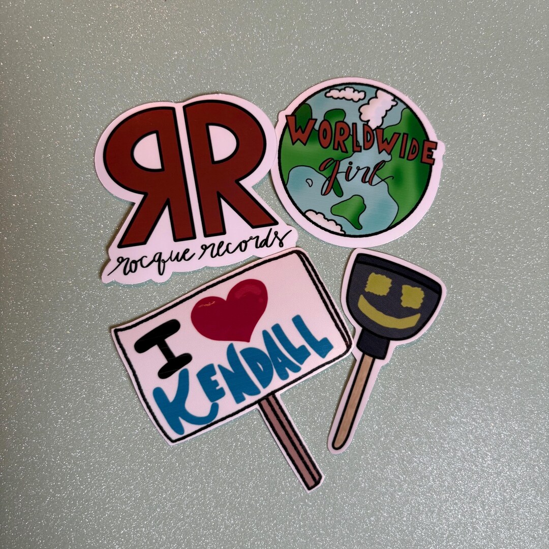 Big Time Rush Sticker Set | BTR Fan Art, Laptop Decals - Etsy