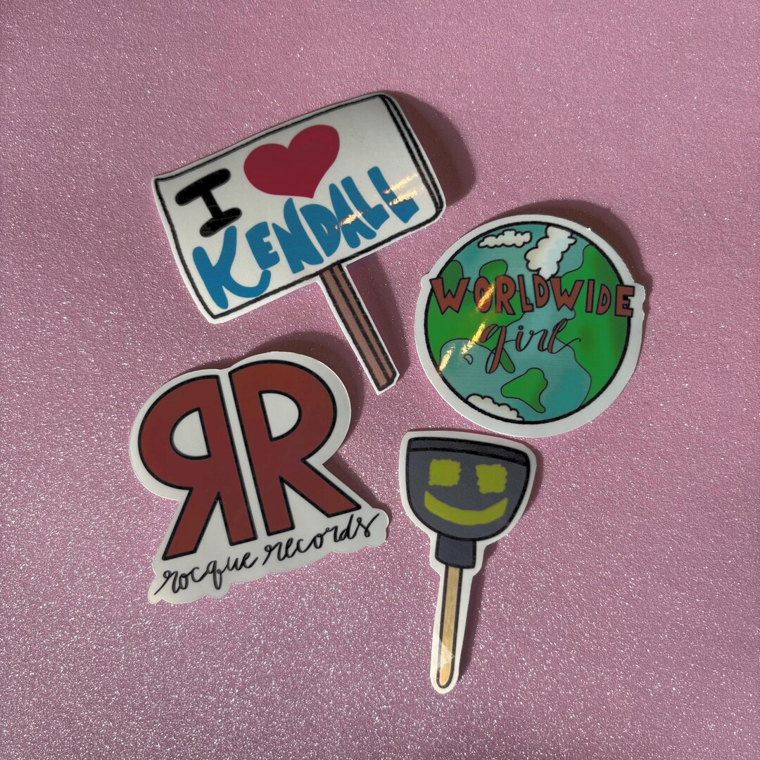 Big Time Rush Sticker Set | BTR Fan Art, Laptop Decals - Etsy
