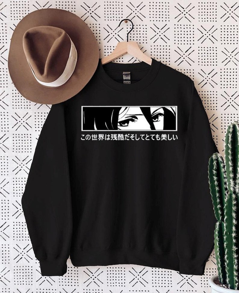 mikasa in shirt