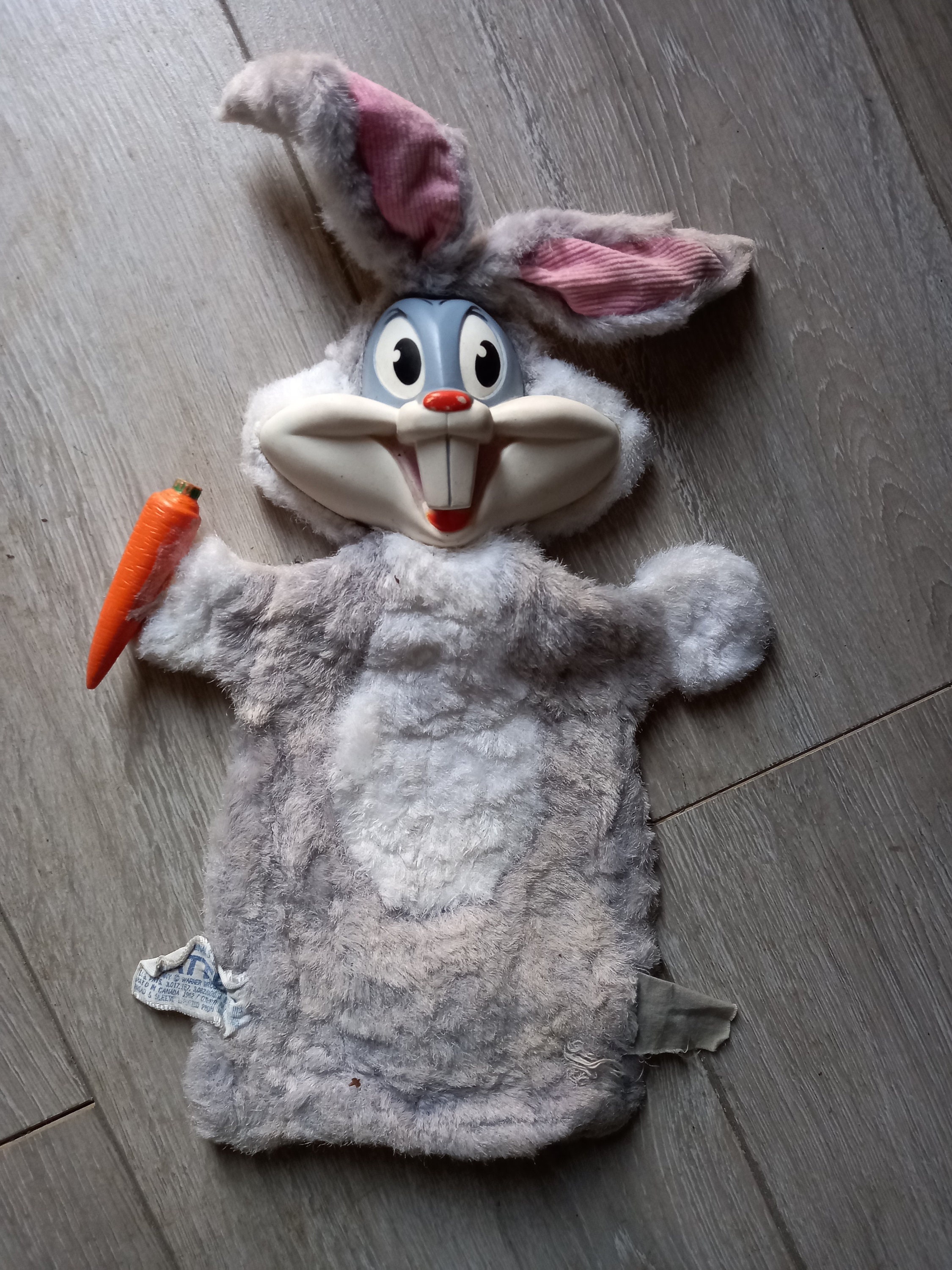 Original 1960s Bugs Bunny Puppet by Mattel Etsy UK