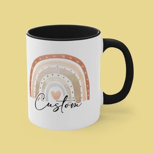 Personalisierte Tasse, Geschenke für Sie, personalisierte Tasse für Frauen, personalisiertes Geschenk, Tasse für Tochter, wähle deinen eigenen Text aus, benutzerdefinierter Name Kaffeebecher