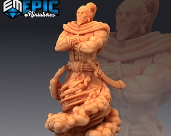 Djinni - Epic Miniatures | Djinni, Genie, Elemental