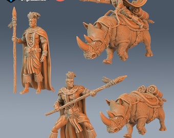 Spear Warrior - Epic Miniatures | #63 Forgotten Utopia