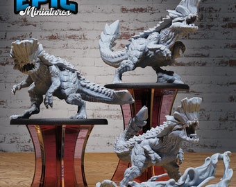 Rockhead Dinosaur - Epic Miniatures | #94 Elemental Lands