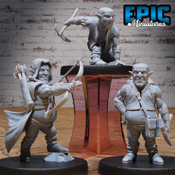 Deep Gnome - Epic Miniatures | #103 - Deep Dark Caves - Etsy